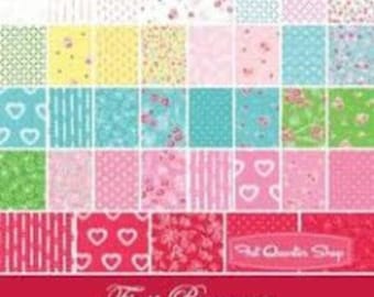 First Romance Charm Pack Moda Fabrics - Kristyne Czepuryk of Pretty by Hand - Out of Print