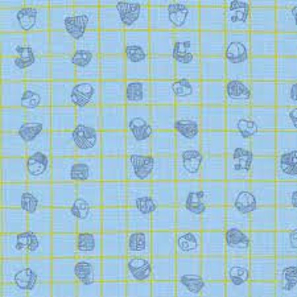 Carkai Continuous HALF YARD 15795 Carolyn Friedlander Robert Kaufman Out of Print Cotton Fabric