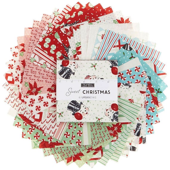 Sweet Christmas Charm Pack Urban Chiks Moda OOP Christmas Holiday