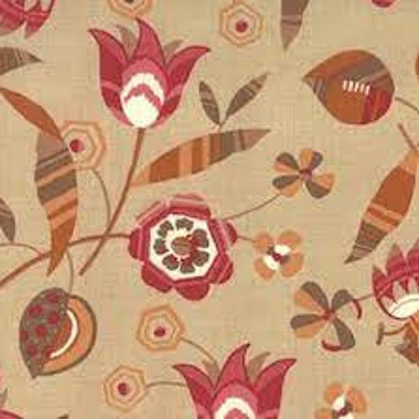 Petite Odile Continuous HALF YARD Oyster 13613 12 Moda - French General - Out of Print - RARE - 100% Cotton fabric