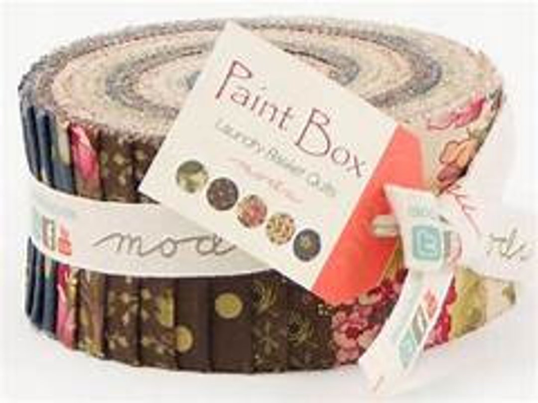 Paint Box Jelly Roll Laundry Basket Quilts Moda Edyita Sitar Out of