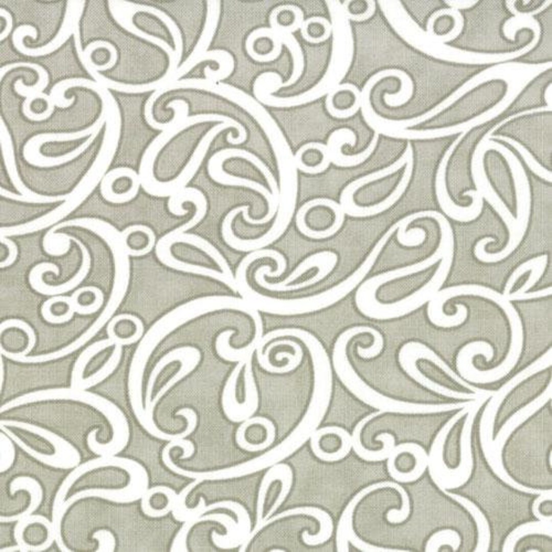Sublime Gray Ruby Original 1/2 Yard Sublime Gray - Bonnie and Camille - Moda ...