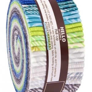 Musings - Roll Up (40 strips)  by Valori Wells - Robert Kaufman - Out of Print - 100% Quality Cotton Fabric