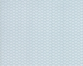 Harvest Road Continuous 1/2 YARD 5105-25 Smokey Blue Moda Lella Boutique Cotton Fabric