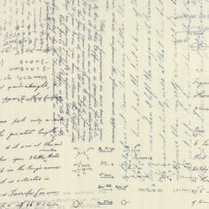 May include: A white background with black handwritten text and mathematical equations. The text is in a variety of fonts and sizes. The equations are complex and include symbols and numbers.