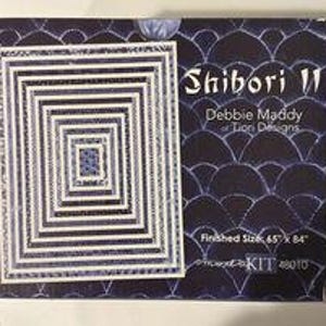 May include: A Shibori W die cutting kit by Debbie Maddy of Lion Designs. The kit includes 10 dies in a variety of sizes, with a finished size of 11.4 cm x 21.3 cm.