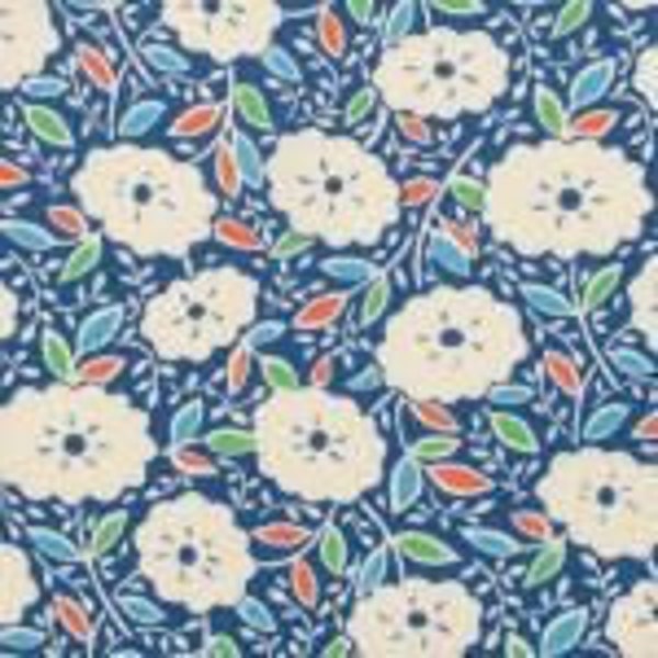 By the 1/2 yard - Katie Jump Rope - Royal - Denyse Schmidt - Free Spirit - Out of Print - 100% cotton fabric