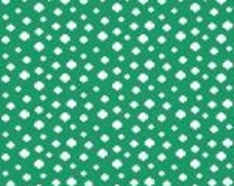Camp Life Continuous 1/2 Yard Trefoils Dark Green Riley Blake Out of Print Girl Scouts Licensed