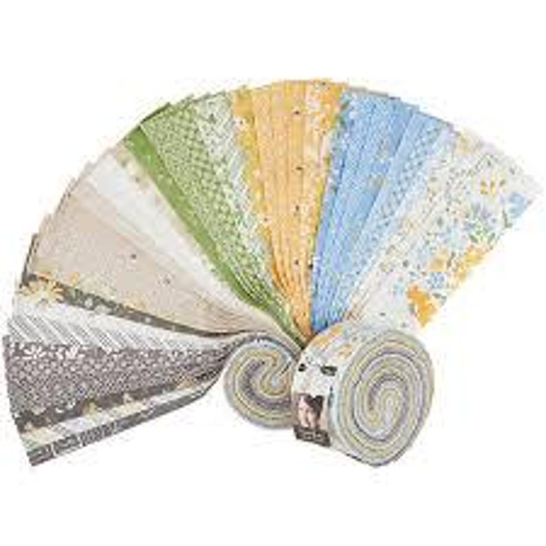 Moda Springbrook Collection Spring Brook Jelly Roll by Corey Yoder Coriander Quilts Moda Out of ...
