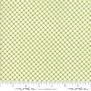 Amberley 1/2 jarda Sprout Gingham - Brenda Riddle - Moda - Wyprzedane - Tkanina bawełniana