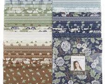 Harvest Road Layer cake Lella Boutique - OOP - Moda - Precut 10" Squares Quilting Cotton Fabric