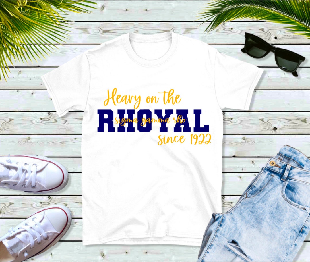 Heavy on the Rhoyal Sigma Gamma Rho SVG 1922 - Etsy
