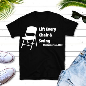 Soulevez chaque chaise et balançoire Montgomery AL 2023 Alabama Brawl SVG PNG Maquette incluse