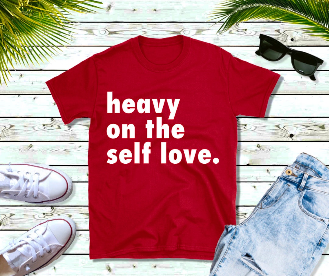 Heavy on the Self Love SVG - Etsy