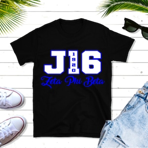 J16 Zeta Phi Beta Founders Day SVG PNG Mockup inbegrepen