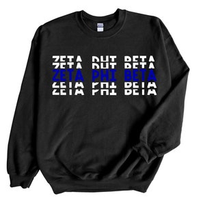 Zeta Repeat J16 Zeta Phi Beta Founders Day SVG PNG Mockup inbegrepen