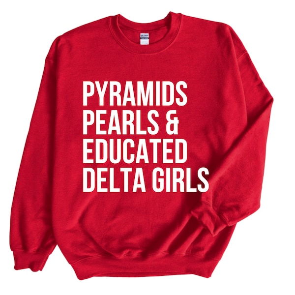 Pyramids Pearls Educated Delta Girls J13 Delta Sigma Theta Founders Day  SVG PNG Mockup Included