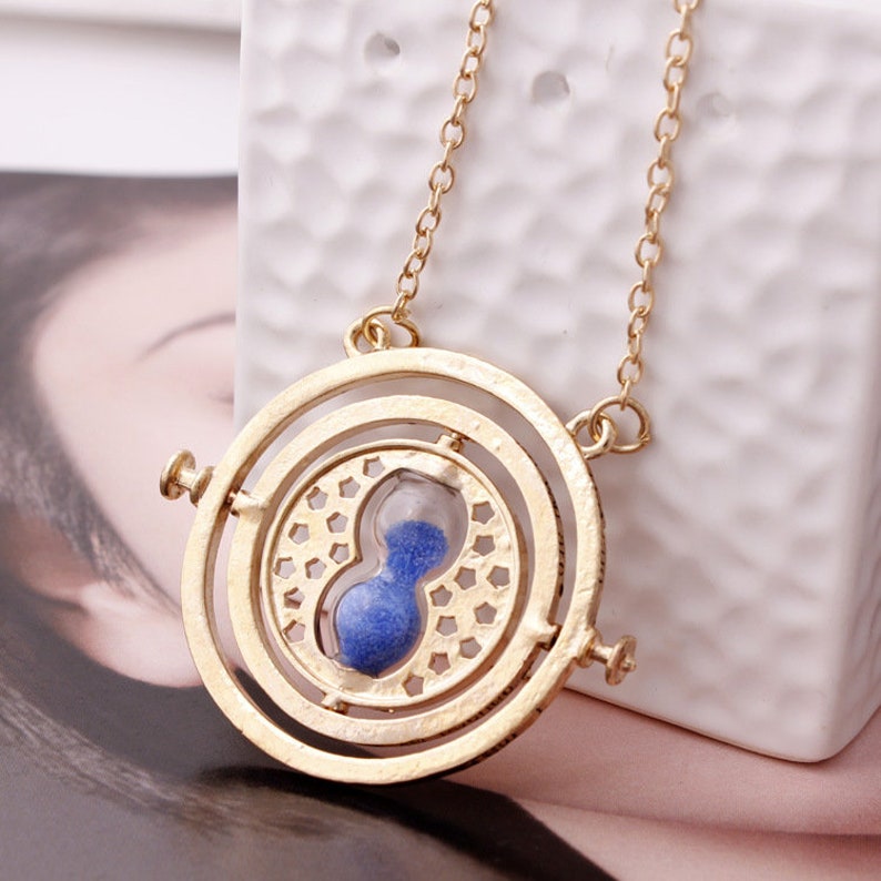 Harry Potter Hourglass Time Turner Necklace