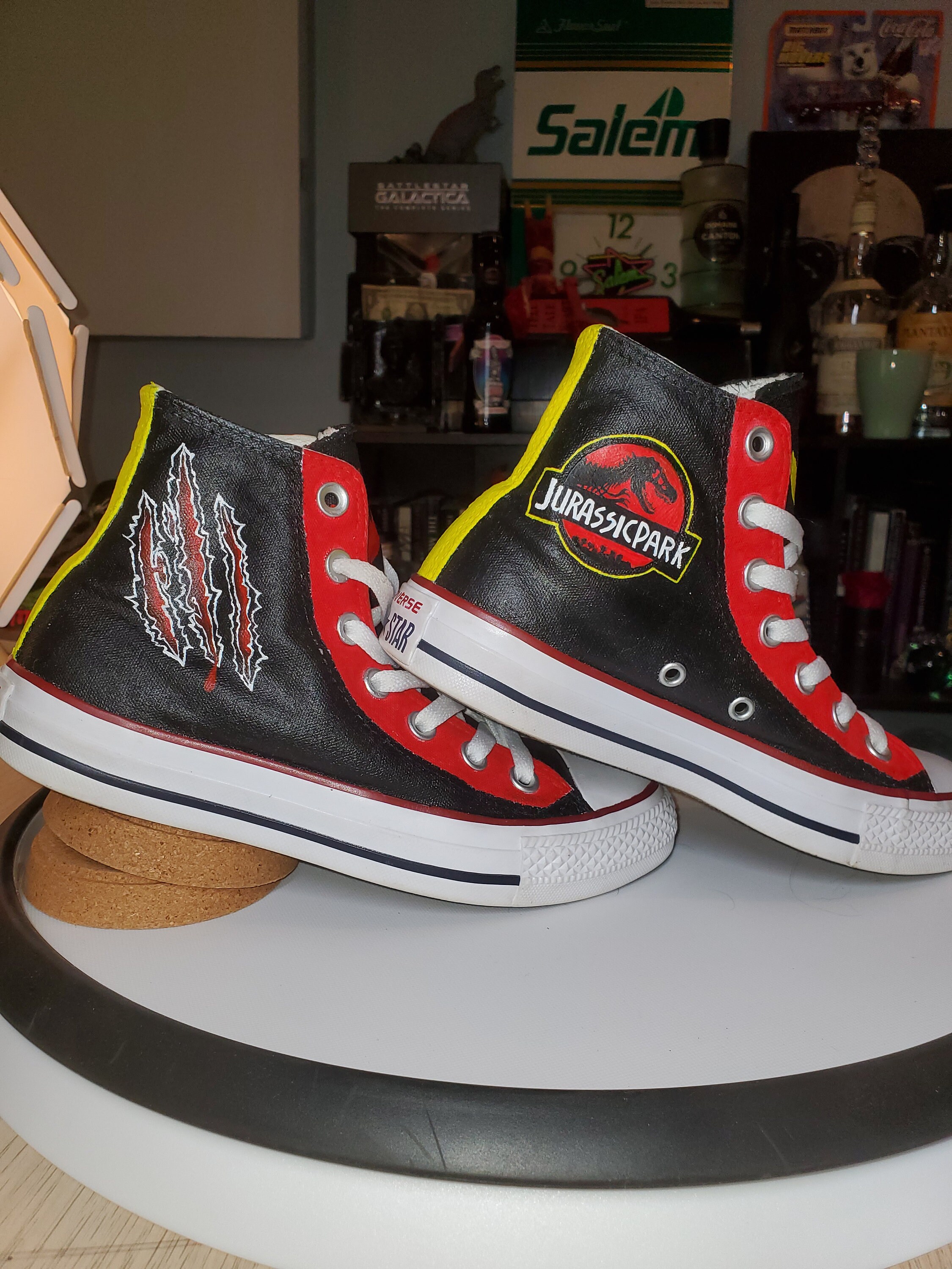 Jurassic park custom shoes Clearance