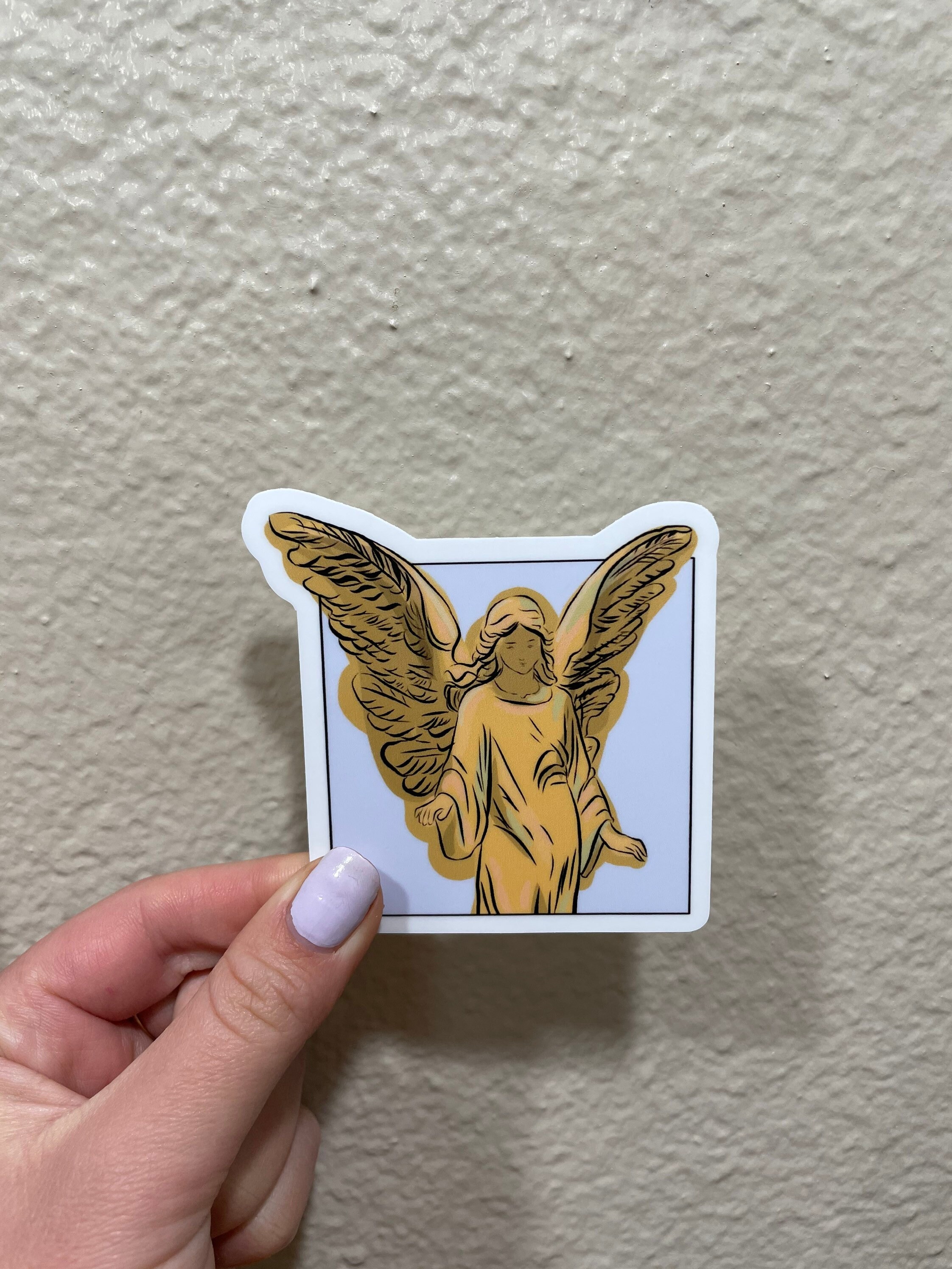 Angel sticker Etsy