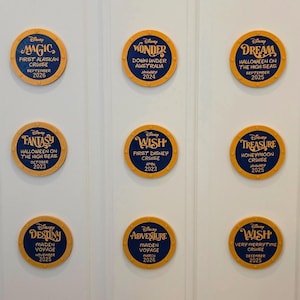 Personalized Porthole Disney Cruise Line Magnet