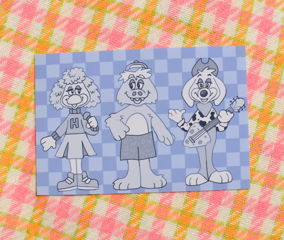 STUDIO C Chuck E. Cheese Inspired Art Print by Prizepuppy Etsy