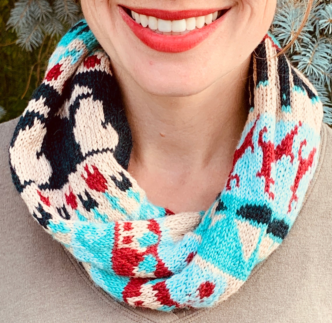 The Michigan Cowl Knitting Pattern Etsy