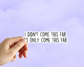 Come This Far Etsy