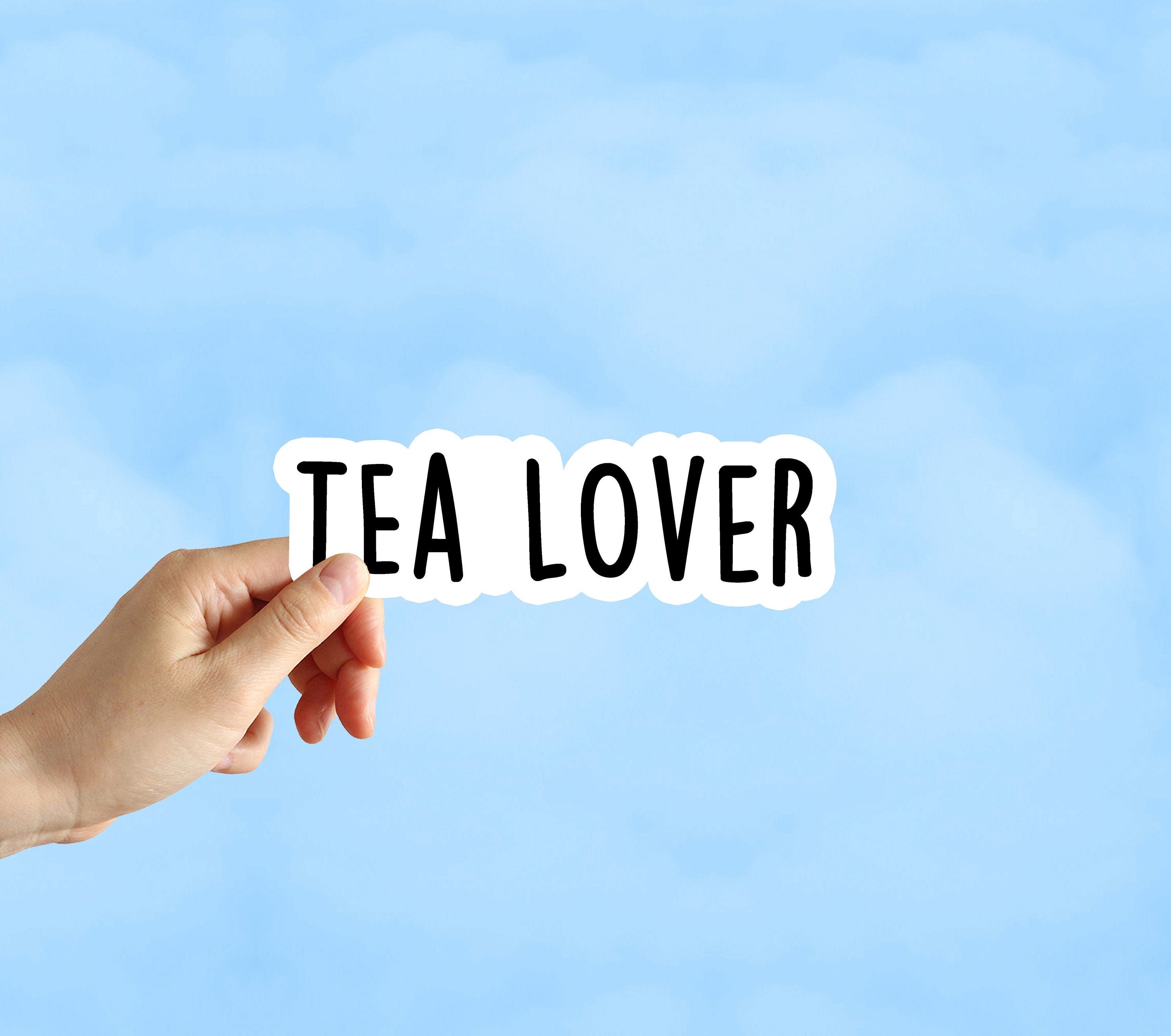 Tea Lover Sticker Amor Té Pegatina Amor Café Pegatina Etsy