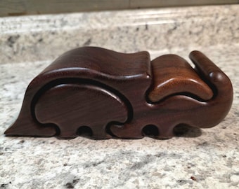 FRED and MARILYN BUSS Puzzle Box 2 Hidden Compartments