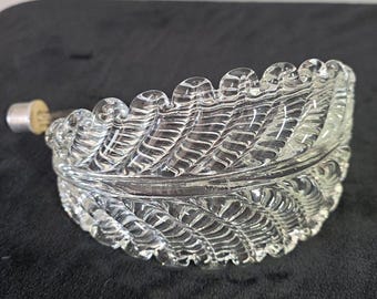 Vintage Murano Venezianische Kristall-Kronleuchter-Ersatzblatt klar