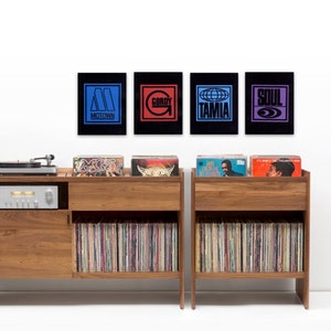 Soulsville Series: Motown Collection - Hand painted images of the logos of Motown Records. Choose one or get the complete set of four