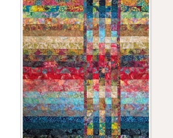Batik Dream Quilt Pattern Downloadable PDF