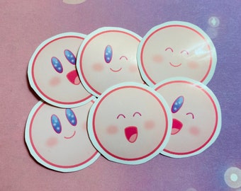 Pack d’autocollants Kirby