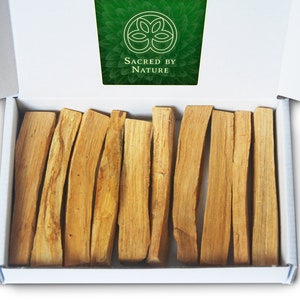 Palo Santo Sticks 65g (+-10 sticks) Premium Grade ~ Sustainably Sourced from Peru
