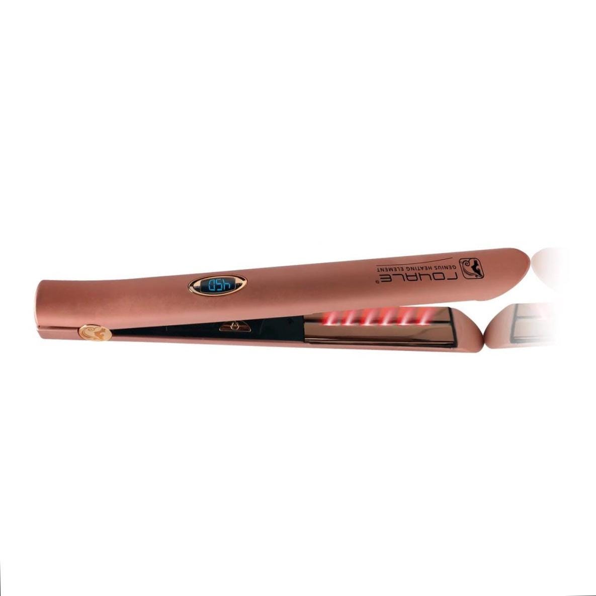 Rose Gold Titanium Flat Iron – Gladiator Genius Hair Revival  display picture 2