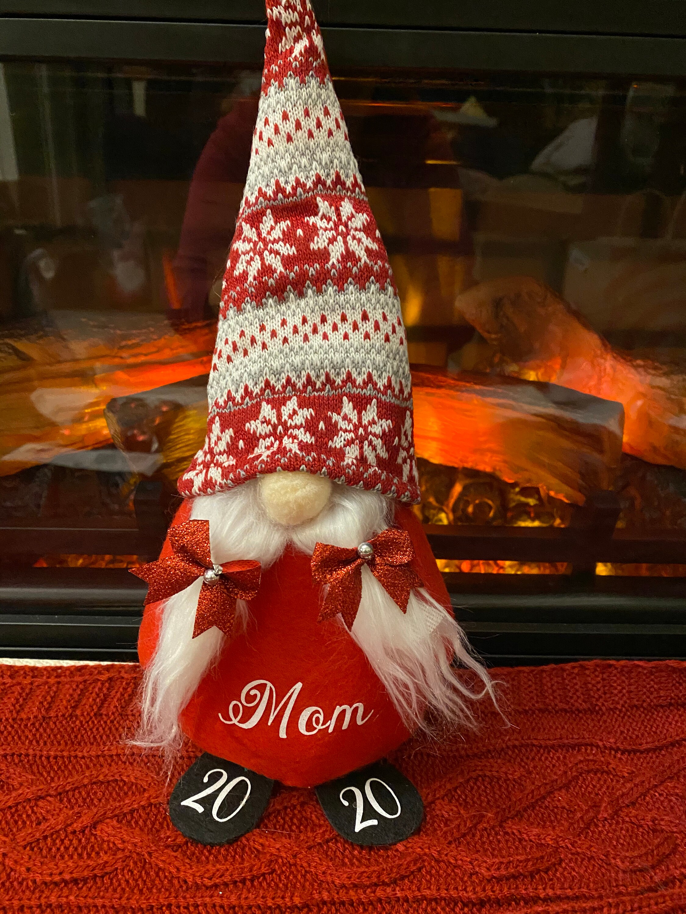 Personalized Gnome family gnome Christmas decorations Etsy