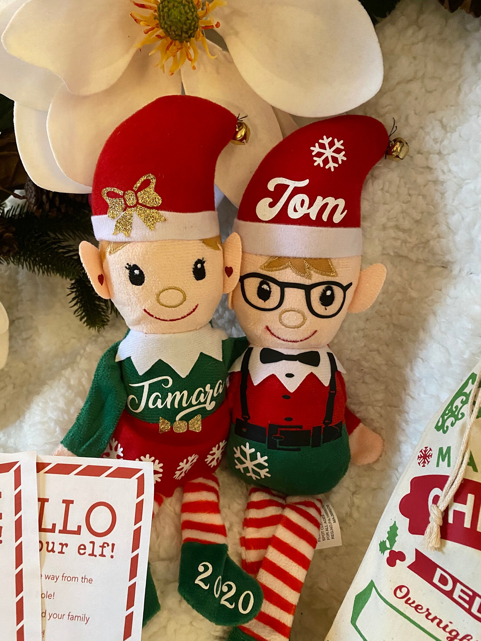 Personalize Elf custom Elf on the shelf Christmas Gift go | Etsy
