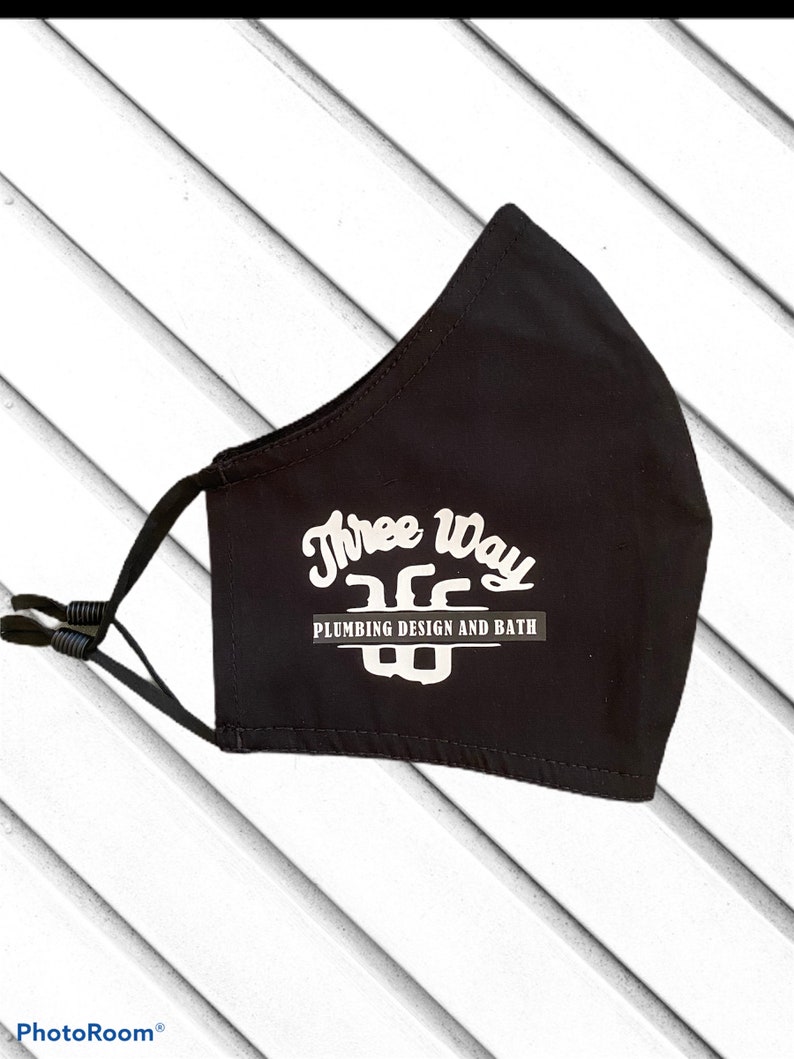 Your logo on mask design mask boy mask dad mask Custom Etsy