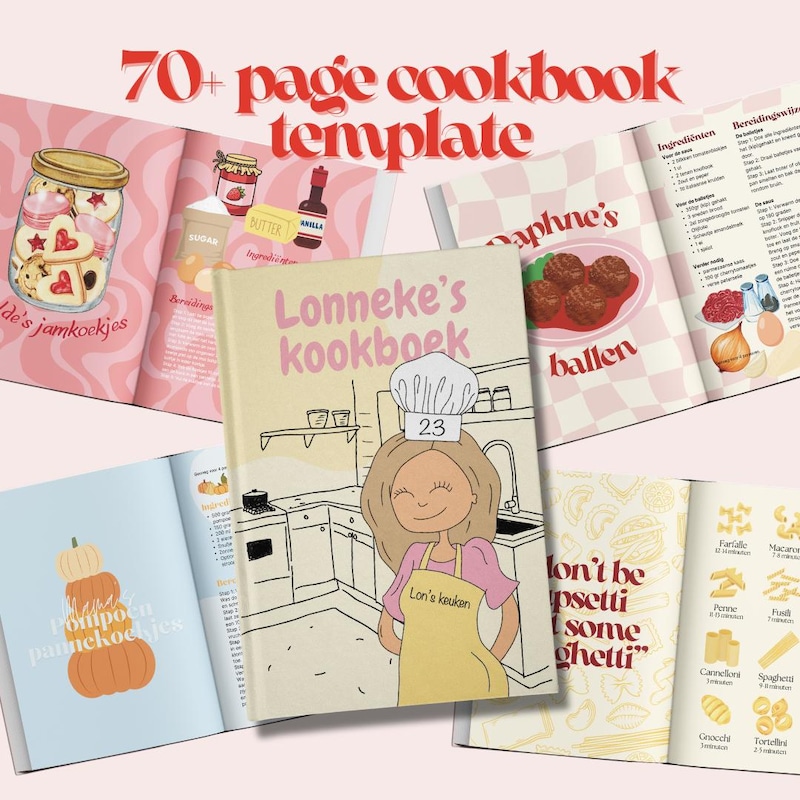 Fundraiser Cookbook Etsy