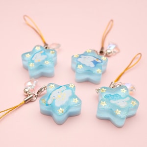 Kawaii Dog Star Charm