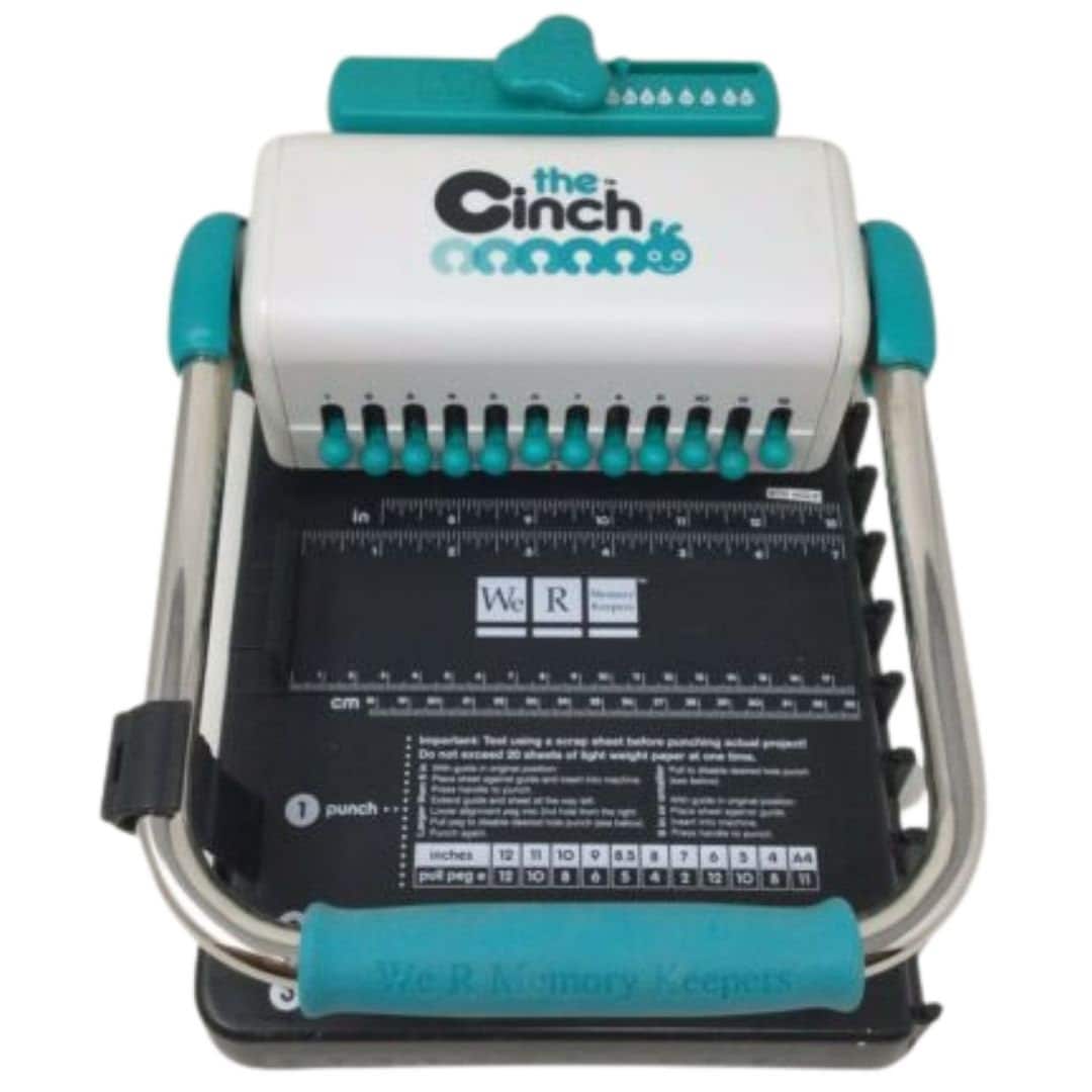 The Cinch Book Binding Tool We R Memory Keepers Round Holes Etsy