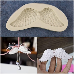 Angel wings mould, wings silicone mould for resin, resin wing mould, diy resin wing mold, UK seller