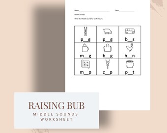 306 Letters and Sounds Worksheets Download. ZIP File. - Etsy
