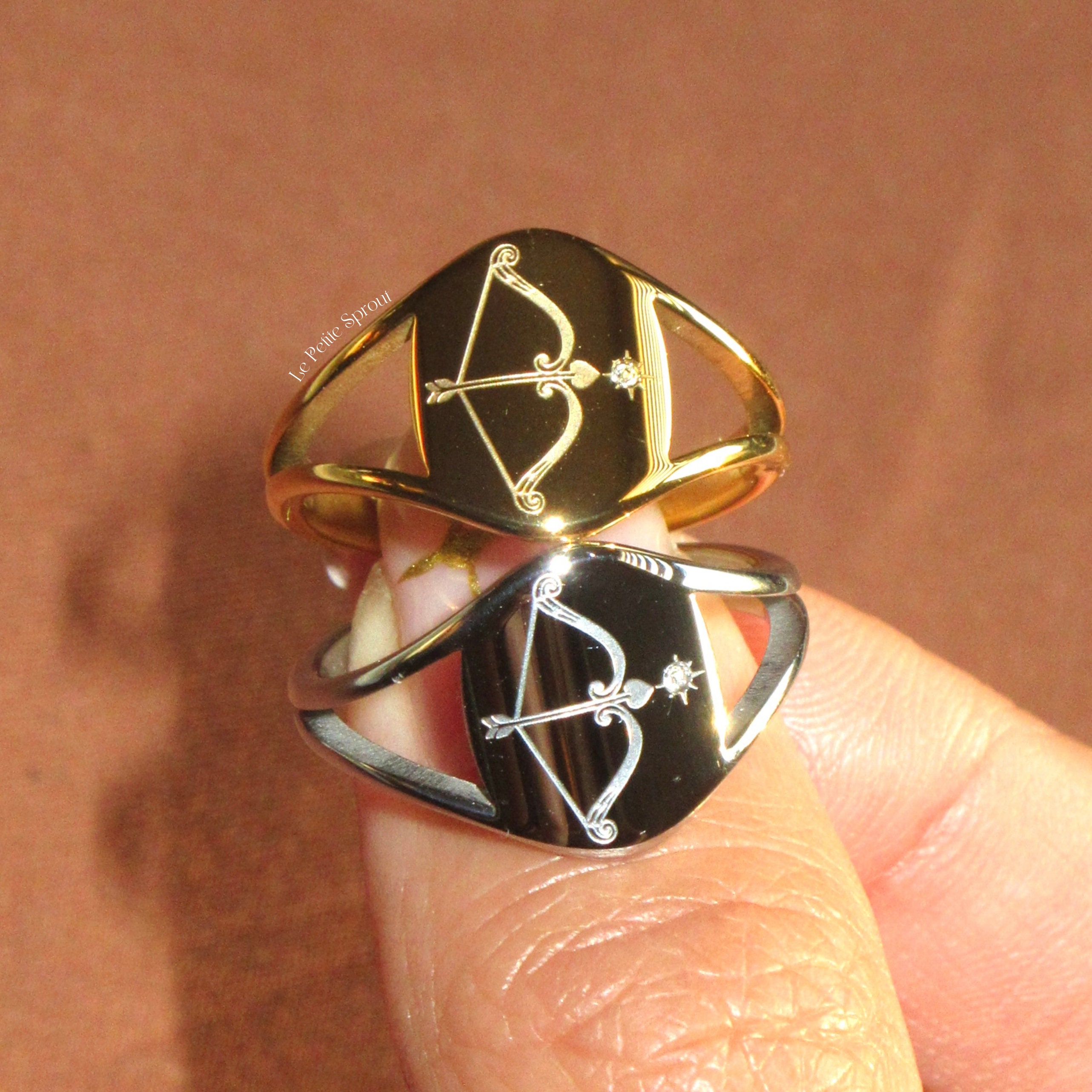 Archer’s Love Stainless Steel Ring