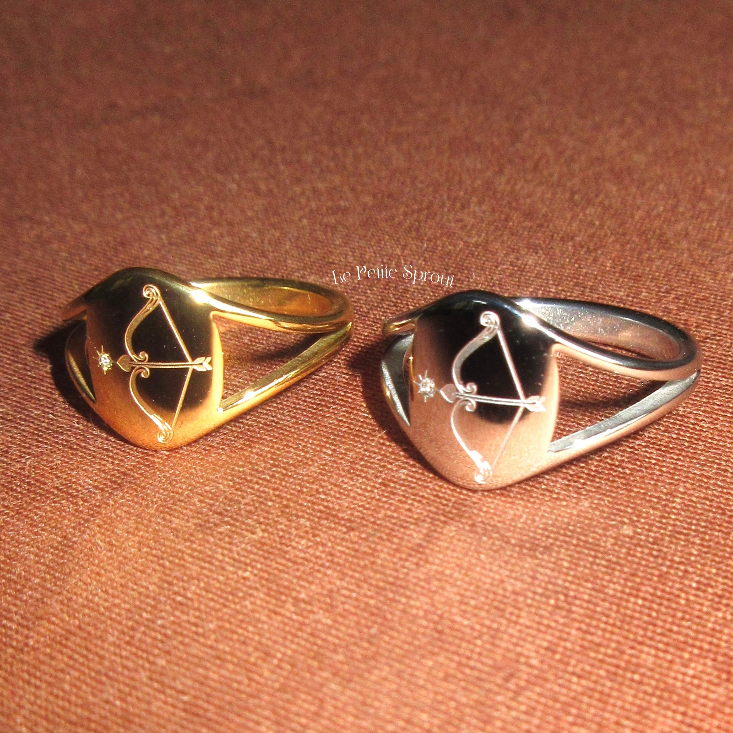 Archer’s Love Stainless Steel Ring