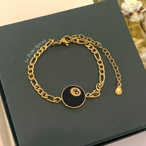 8 Ball Double-Sided Bracelet • Summer Jewelry • Best Gifts For Her