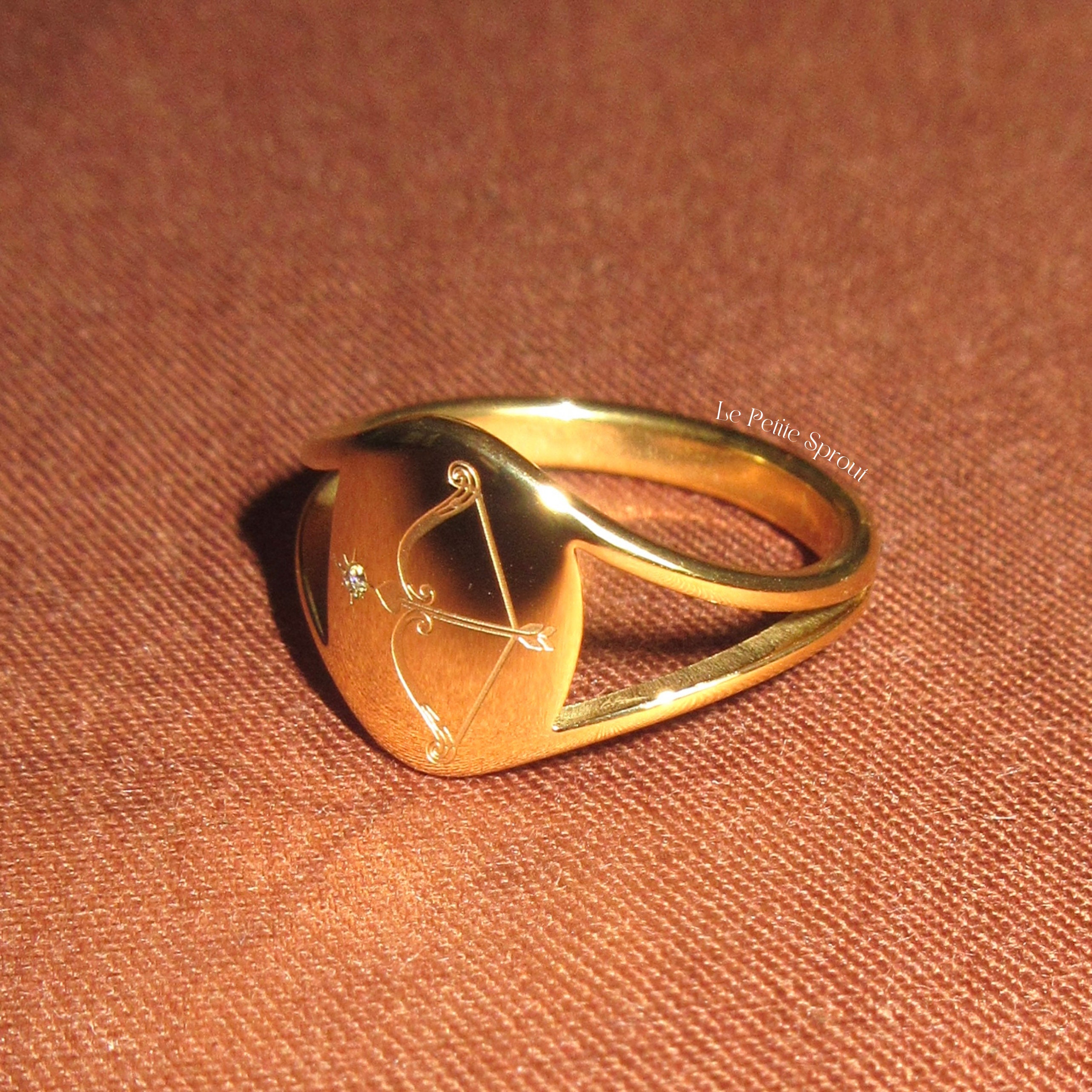 Archer’s Love Stainless Steel Ring