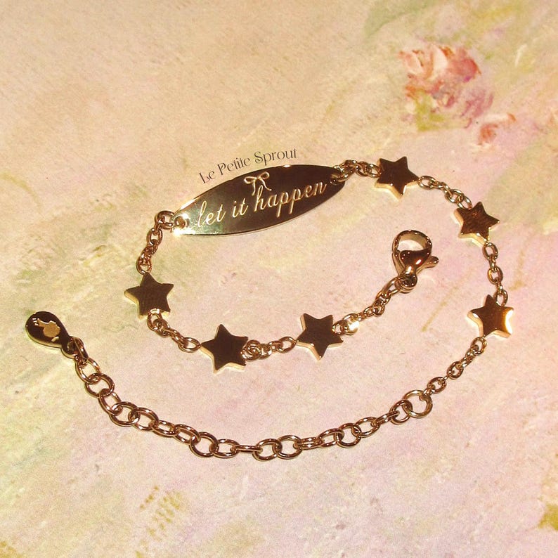 Let It Star Chain Bracelet image 1