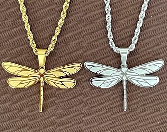 トンボの両面ネックレス - Etsy 日本